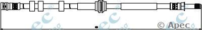 APEC BRAKING hos3842 -  Тормозной шланг